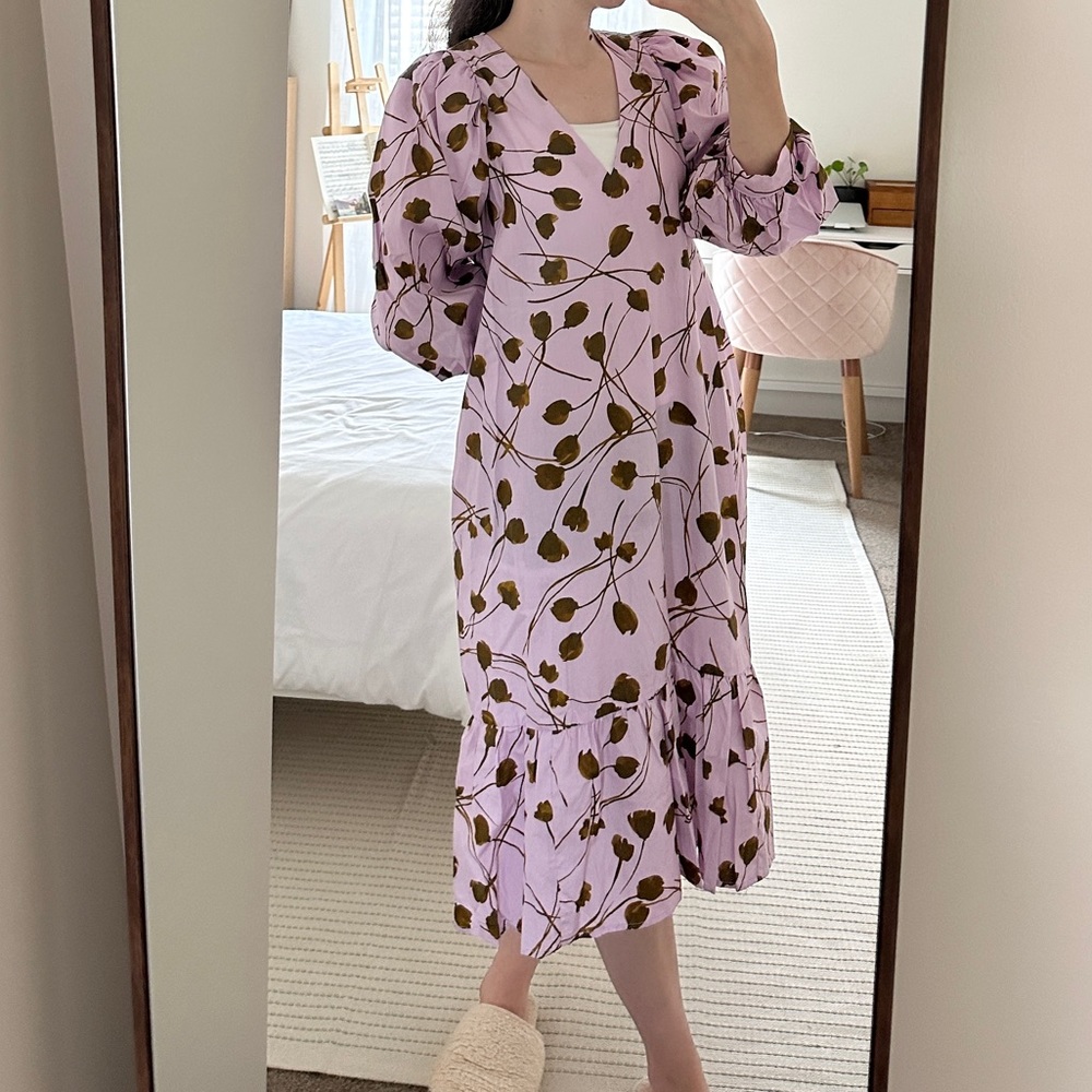 NWT| A New Day puff sleeve dress